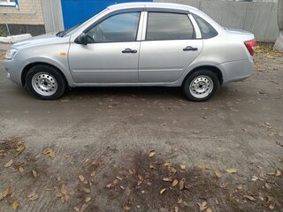 2013 Lada (ВАЗ) Granta I, серебристый, 315000 рублей, вид 5
