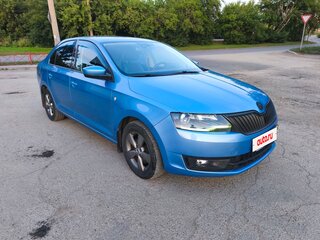 2014 Skoda Rapid I, синий, 750000 рублей, вид 1