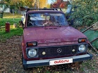 1996 Lada (ВАЗ) 2121 (4x4) I Рестайлинг, красный, 120000 рублей, вид 3