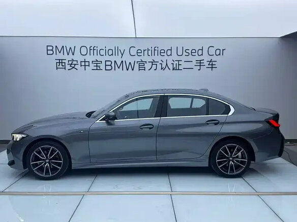 2023 BMW 3 серии 320Li VII (G2x) Рестайлинг, серый - вид 4