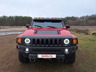 2005 Hummer H3, красный, 1850000 рублей, вид 1