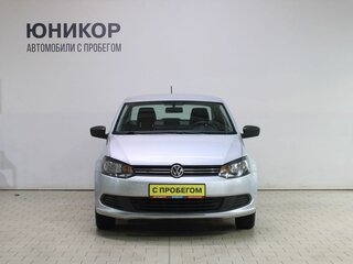 2015 Volkswagen Polo V Рестайлинг, серебристый, 889000 рублей, вид 5