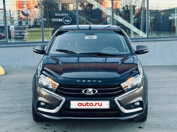 2016 Lada (ВАЗ) Vesta I, коричневый, 739000 рублей - вид 4