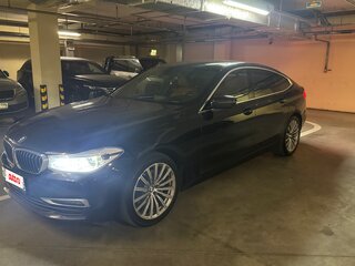 2018 BMW 6 серии Gran Turismo 620d xDrive IV (G32), чёрный, 3490000 рублей, вид 4
