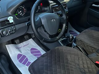 2018 Lada (ВАЗ) Priora I Рестайлинг, чёрный, 890000 рублей, вид 4