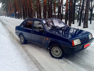 1997 Lada (ВАЗ) 21099, синий, 170000 рублей, вид 4