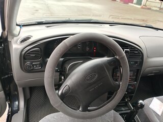 2007 Kia Spectra I Рестайлинг 2, чёрный, 370000 рублей, вид 5