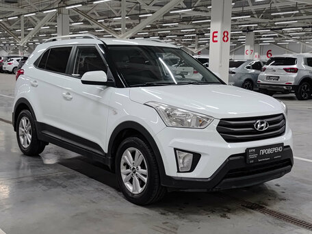 2016 Hyundai Creta I, белый, 1495000 рублей, вид 3