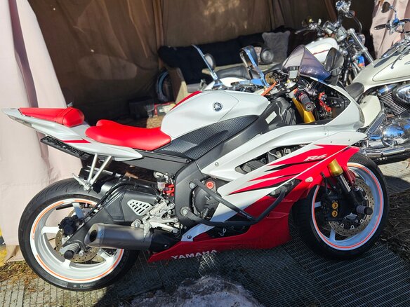2006 Yamaha YZF-R6, белый, 770000 рублей - вид 2
