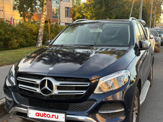 2016 Mercedes-Benz GLE 350 d I (W166), синий, 3500000 рублей, вид 2