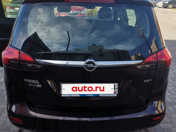 2012 Opel Zafira C, коричневый, 1300000 рублей - вид 3