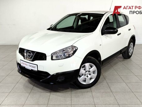 2012 Nissan Qashqai I Рестайлинг, белый, 1283000 рублей, вид 1