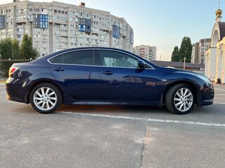 2011 Mazda 6 II (GH) Рестайлинг, синий, 1100000 рублей, вид 5