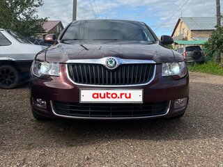 2009 Skoda Superb II, пурпурный, 1100000 рублей, вид 2