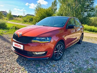 2018 Skoda Rapid I Рестайлинг, красный, 1550000 рублей, вид 4