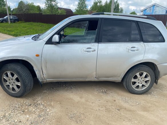 2012 Chery Tiggo (T11) I, серебристый, 165000 рублей - вид 4
