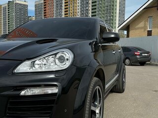 2008 Porsche Cayenne Turbo I Рестайлинг (957), чёрный, 1270000 рублей, вид 4
