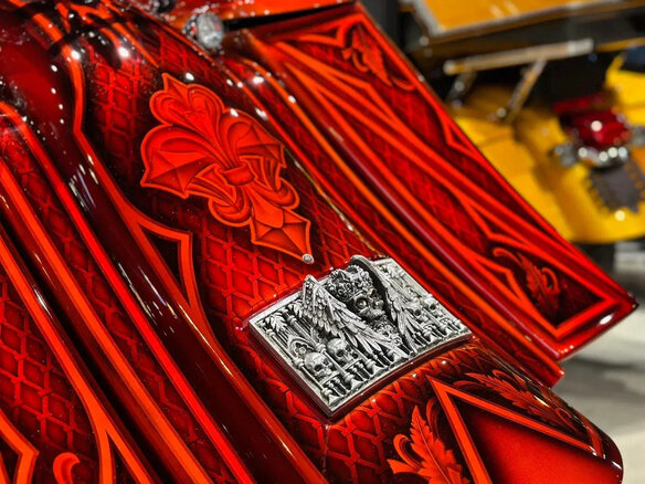 2016 Harley-Davidson Road Glide, красный, 4500000 рублей - вид 14