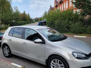 2011 Volkswagen Golf VI, серебристый, 660000 рублей, вид 4