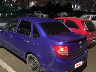 2013 Lada (ВАЗ) Granta I, синий, 270000 рублей, вид 4