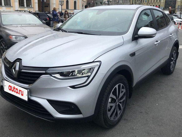 2021 Renault Arkana I, серый, 1710000 рублей