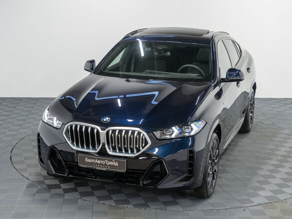 2026 BMW X6 40i III (G06) Рестайлинг, синий, 15450000 рублей - вид 35
