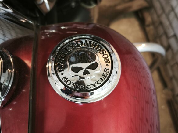 2001 Harley-Davidson Road King, красный, 810000 рублей - вид 9