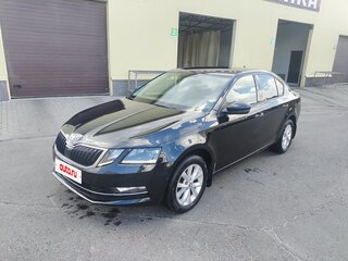 2018 Skoda Octavia III (A7) Рестайлинг, чёрный, 1332510 рублей, вид 1