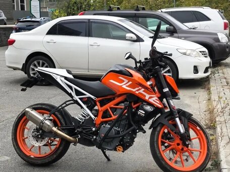 2017 KTM 390 Duke, оранжевый, 450000 рублей, вид 1