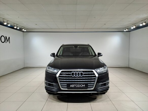 2016 Audi Q7 II (4M), чёрный, 3690000 рублей - вид 2