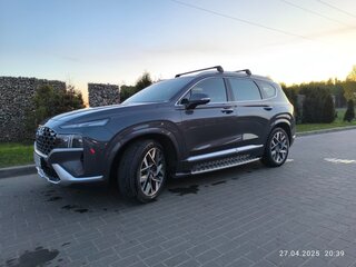 2020 Hyundai Santa Fe IV Рестайлинг, серый, 2900000 рублей, вид 5