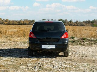 2008 Nissan Tiida I, чёрный, 550000 рублей, вид 4