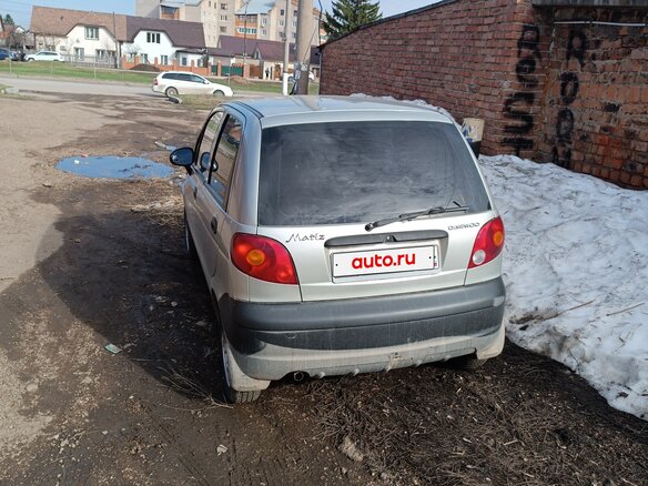 2008 Daewoo Matiz I Рестайлинг, серебристый, 260000 рублей - вид 1