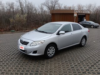 2008 Toyota Corolla X (E140, E150), серебристый, 850000 рублей, вид 1