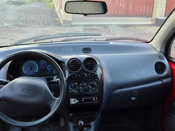 2006 Daewoo Matiz I Рестайлинг, красный, 90000 рублей - вид 9