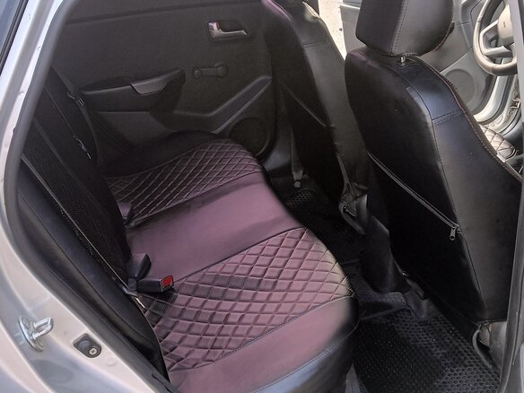 2012 Kia Rio III, серый, 810000 рублей - вид 9