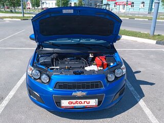 2012 Chevrolet Aveo II, синий, 770000 рублей, вид 4