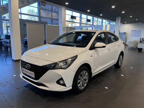 2022 Hyundai Solaris II Рестайлинг, белый, 1549000 рублей - вид 6