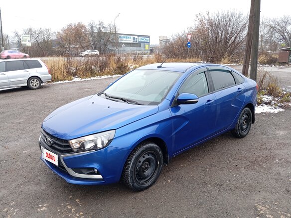 2021 Lada (ВАЗ) Vesta I, синий, 1150000 рублей