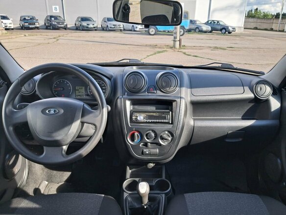 2013 Lada (ВАЗ) Granta I, серый - вид 13