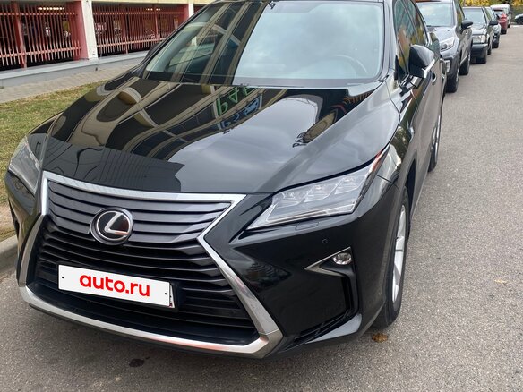 2016 Lexus RX 200t IV, чёрный, 3600000 рублей