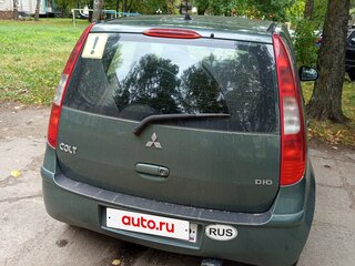 2004 Mitsubishi Colt VI (Z20/Z30), зелёный, 320000 рублей, вид 3