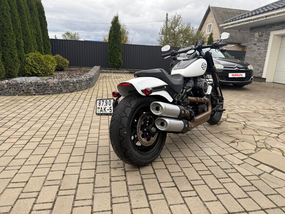 2019 Harley-Davidson Fat Bob, белый, 1480000 рублей - вид 20
