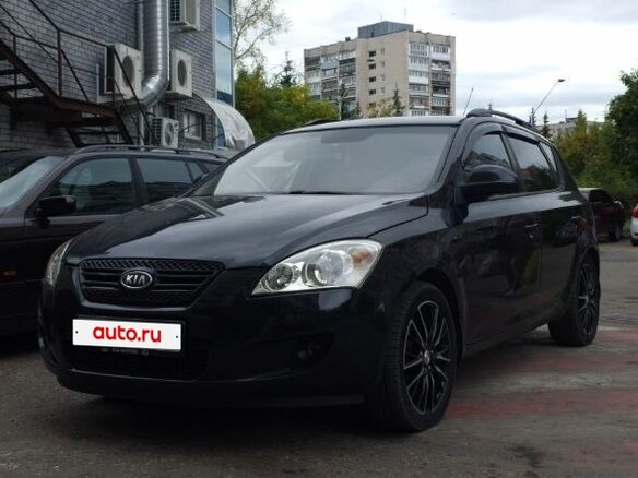 2008 Kia Ceed I, чёрный, 580000 рублей - вид 1