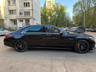 2015 Mercedes-Benz S-Класс AMG 63 AMG Long III (W222, C217), чёрный, 4300000 рублей, вид 4