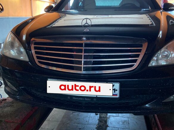 2009 Mercedes-Benz S-Класс 350 V (W221), чёрный, 1350000 рублей