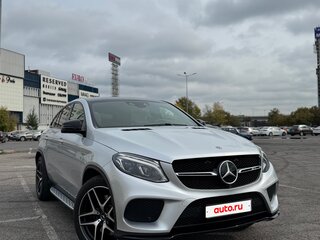 2019 Mercedes-Benz GLE Coupe AMG 43 AMG I (C292), серебристый, 5800000 рублей, вид 2