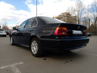 2001 BMW 5 серии 520i IV (E39) Рестайлинг, синий, 950000 рублей, вид 4