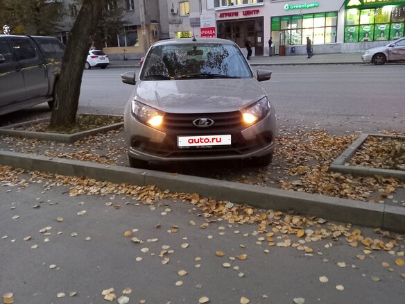 2022 Lada (ВАЗ) Granta Euro-2 I Рестайлинг, серый, 899999 рублей - вид 6