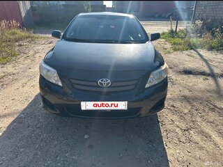 2009 Toyota Corolla X (E140, E150), чёрный, 599000 рублей, вид 2